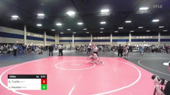 106 lbs Consi Of 4 - Damian Trujillo, Wolfpack Wr Ac vs James Houston, Panguitch HS