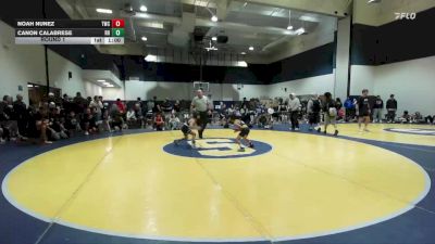 56-61 lbs Round 1 - Canon Calabrese, Rough House vs Noah Nunez, Threshold Wrestling Club