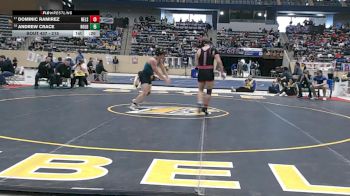 215 lbs Cons. Round 1 - Dominic Ramirez, Nelson County vs Andrew Crace, North Oldham