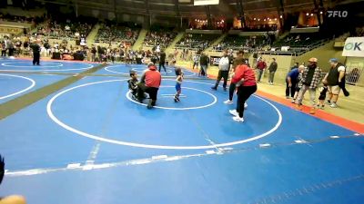 36 lbs Round Of 16 - Logan Bacon, Smith Wrestling Academy vs Bear Scott, Unaffiliated