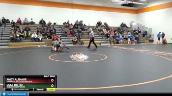 JV Boys-4 lbs Round 4 - Cole Dieter, Dubuque Hempstead vs Andy Althaus, Epworth, Western Dubuque