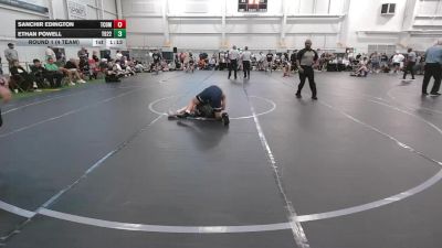 120 lbs Round 1 (4 Team) - Sanchir Edington, The Compound vs Ethan Powell, Team 922