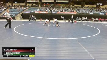 141 lbs 3rd Place Match - 5 Kael Brisker, Southeastern vs 4 Nicholas Yancey, Campbellsville