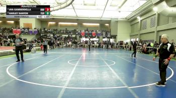 120 lbs Semifinal - Ava Gamberdella, Branford vs Harley Danton, Plainville