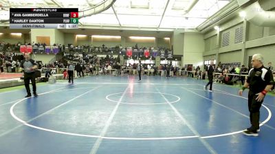 120 lbs Semifinal - Ava Gamberdella, Branford vs Harley Danton, Plainville