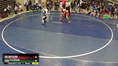 79 lbs Champ. Round 1 - Jre Whitford, Team Pride Academy vs Kash Pulsipher, CARBON