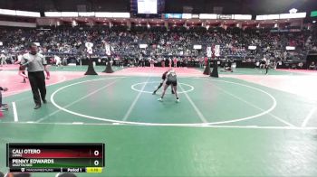 92 lbs Quarterfinal - Cali Otero, LWW2 vs Penny Edwards, Unattached