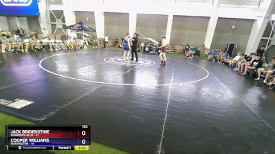 132 lbs Round 3 (8 Team) - Jack Bridenstine, Minnesota Blue vs Cooper Williams, Washington