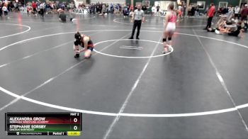 145-159 lbs Champ. Round 1 - Stephanie Sorsby, Lincoln Northeast vs Alexandra Grow, Nebraska Wrestling Academy