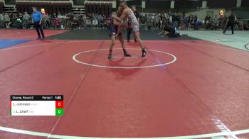 116 lbs Champ. Round 2 - Luc Cheff, Ronan Wrestling Club vs Lance Johnson, Natrona Colts Wrestling Club