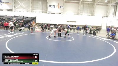 134 lbs Cons. Round 1 - Cody Collazo, Bears Of Brewster Wrestling vs Wyatt Skipper, Eden Wrestling Club