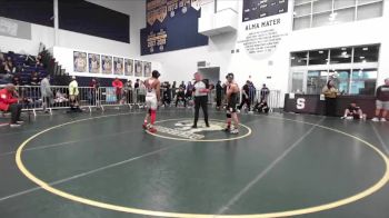 120 lbs Cons. Round 5 - Ace Navarro, Vista vs Naveen Baby, Etiwanda