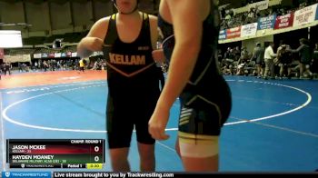 215 lbs Champ - Round 1 (16 Team) - COLLIN SPREDER, Kellam vs Tyler August, Delaware Military Acad (DE)