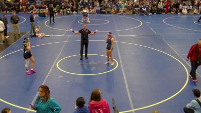 145 lbs Champ. Round 2 - Sophia Birtchnall, Gowanda vs Riley Hawley, Frewsburg