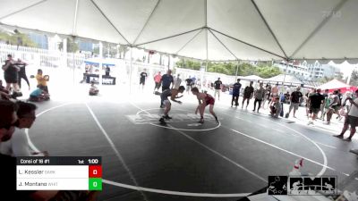 150 lbs Consi Of 16 #1 - Luke Kessler, Dark Horse Wrestling vs Josue Montano, Whitestar WC