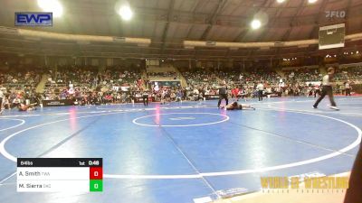 64 lbs Round Of 16 - Abel Smith, Terminator Wrestling Academy vs Mateo Sierra, OKC Saints Wrestling