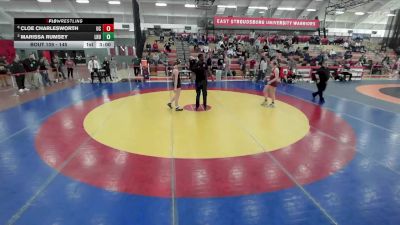 145 lbs Semifinal - Cloe Charlesworth, Ursinus vs Marissa Rumsey, Lock Haven University