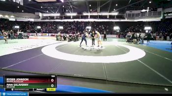 190 lbs Quarterfinal - Ivan Salaverry, Bellevue vs Ryder Johnson, Rogers (Puyallup)