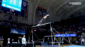 Maddie Karr - Bars, Denver - 2019 NCAA Gymnastics Regional Championships - Oregon State