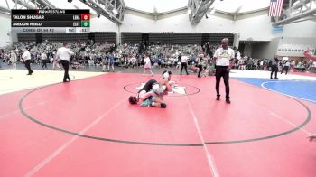 128-H lbs Consi Of 64 #2 - Talon Shugar, Lenape vs Jaedon Reilly, Estebuilt WC