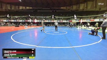 285 lbs Semis & Wb (16 Team) - Trustyn Love, Heritage vs Chase Marvin, Westfield