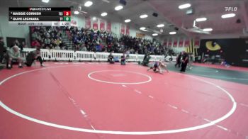 115 lbs Quarterfinal - Maggie Cornish, Tesoro vs Olive Lechiara, Temecula Valley