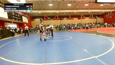 159 lbs Cons. Round 5 - Donald Hostler, Hoopa Valley vs Brody Allen, Amador Valley