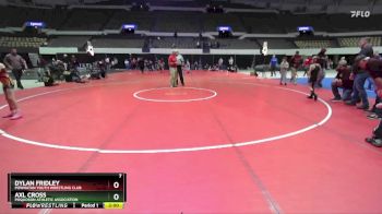 National 3-5 64 Cons. Semi - Axl Cross, Poquoson Athletic Association vs Dylan Fridley, Powhatan Youth Wrestling Club