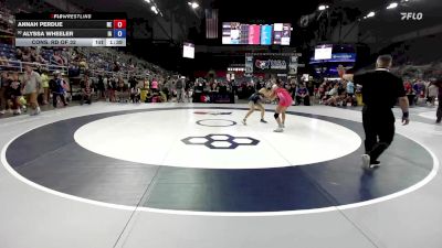 105 lbs Cons. Rd Of 32 - Annah Perdue, NE vs Alyssa Wheeler, IA