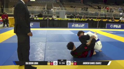 Andrew Daniel Chavez vs Isa Uddin Lodhi 2025 Pan Jiu Jitsu IBJJF Championship
