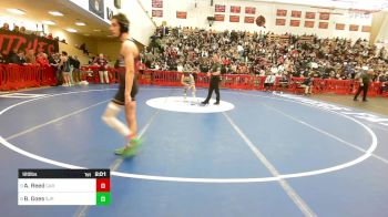 120 lbs Round Of 16 - Aaron Reed, Carver vs Braedon Goes, Saint John's Prep