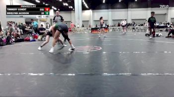 105 lbs Round 9 (10 Team) - Timmery Condit, Backyard Brawlers Pink vs Brielynn Jackson, Oklahoma Mafia