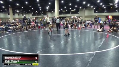 55 lbs Semifinal - Raylan Traweek, Techfall Wrestling Club vs Gavin Williams, Gladiator Academy