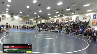 113 lbs Cons. Round 2 - Aaron Gutierrez, Rialto vs Jayson Mora, Glendora