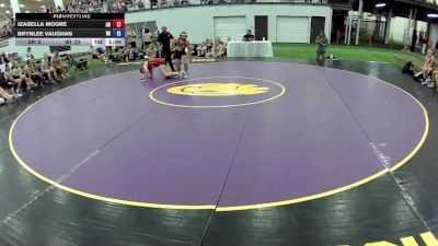 155 lbs Izabella Moore, Arkansas vs Brynlee Vaughan, Wisconsin