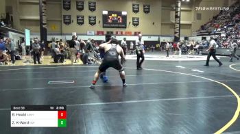 285 lbs Quarterfinal - Bobby Heald, Army vs Zachary Knighton-Ward, Hofstra