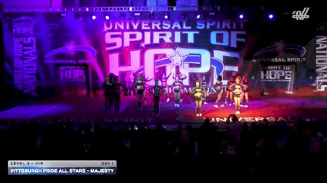 Pittsburgh Pride All Stars - Majesty [2026 L4 - U18 Day 1] 2026 Spirit of Hope Grand Nationals
