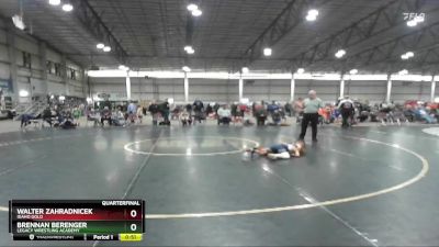 53A Quarterfinal - Brennan Berenger, Legacy Wrestling Academy vs Walter Zahradnicek, Idaho Gold