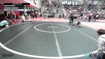 64 lbs Consolation - Mason Madrid, Team Tulsa Wrestling Club vs Maverick Spencer, Keystone Kids Wrestling Club