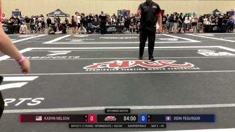 Kadyn Nelson vs Odin Fegurgur 2025 ADCC Orlando Open/Youth Trials