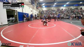 80 lbs Rr Rnd 5 - Evelyn Boren, Verdigris Youth Wrestling vs Tucker Tate, Grove Takedown Club