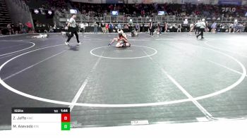 155 lbs Round Of 16 - Zachary Jaffe, Kraken vs Mason Asevado, St. Amant Wrestling Club