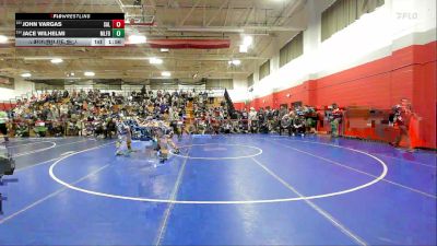 157 lbs Round Of 16 - John Vargas, Salem vs Jace Wilhelmi, Milford