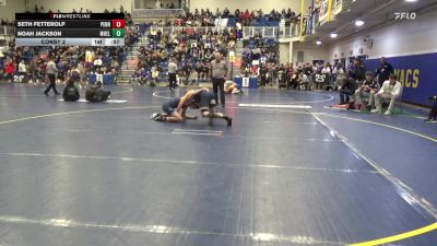 160 lbs Consy 2 - Seth Fetterolf, Penns Valley vs Noah Jackson, Moeller-OH