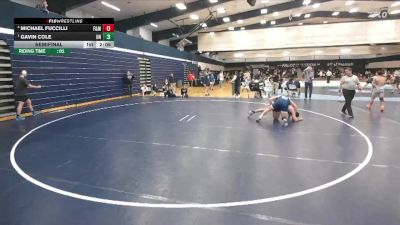 174 lbs Semifinal - Gavin Cole, Unattached vs Michael Fuccilli, Franklin And Marshall