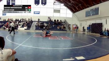 149 lbs Cons. Round 3 - Nathan Westinghouse, Hiram vs Chase Kyler, Thiel College