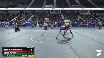120 lbs Cons. Round 1 - Keaton Rottinghaus, Nemaha vs Derek DeVries, Olathe East