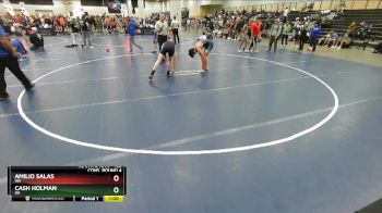 138 lbs Cons. Round 4 - Cash Holman, OK vs Amilio Salas, MN