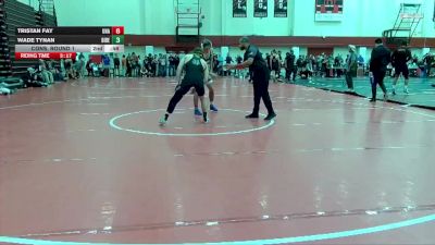 157 lbs Champ. Round 2 - Gus Menne, Corban University vs Gil Mossburg, Cal Poly Humboldt