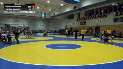 141 lbs Quarterfinal - Vinnie Gutierrez, Fountain Valley vs Moses Mendoza, Gilroy